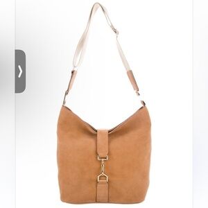 India Hicks Suede Edwina Purse